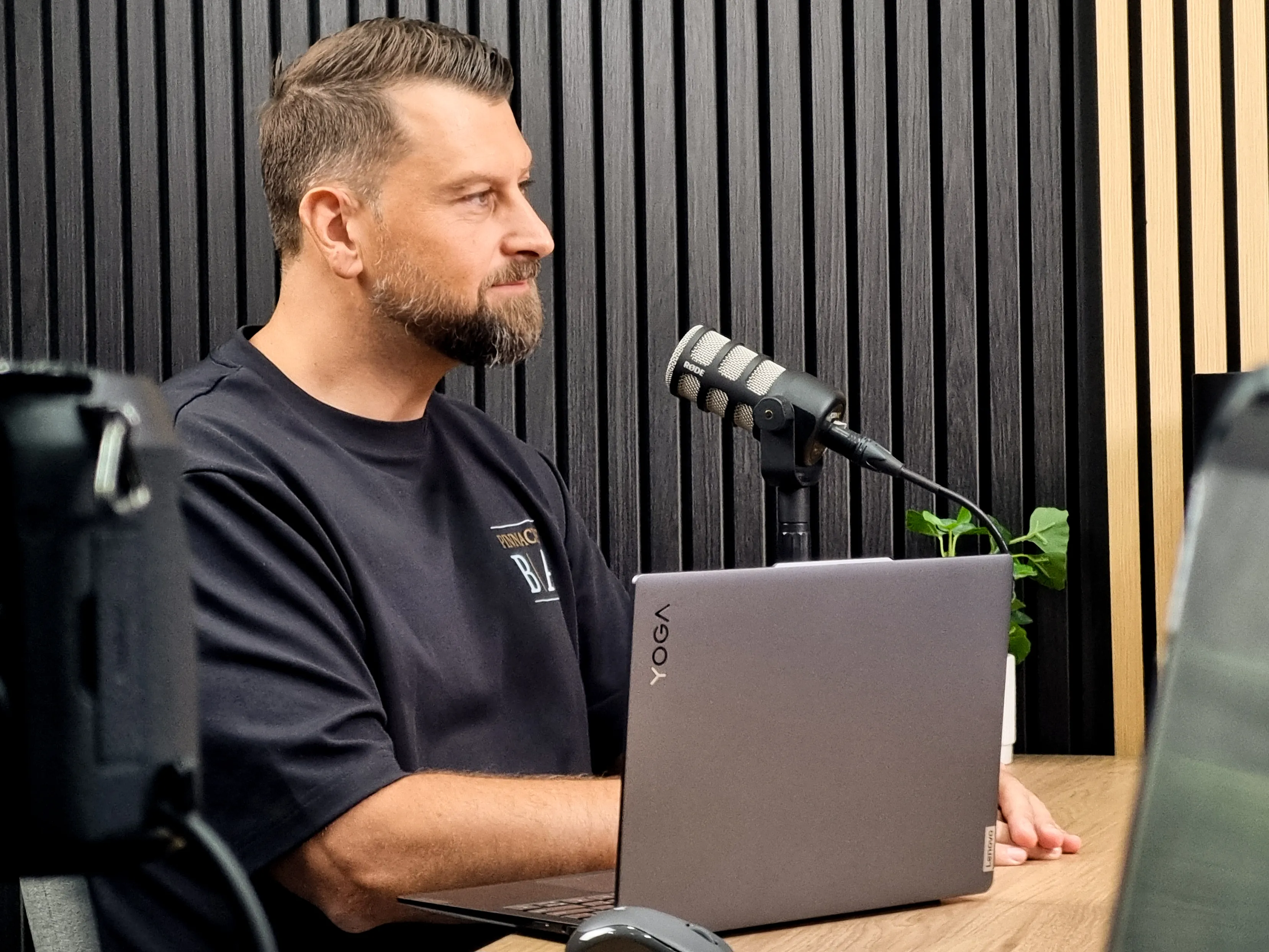 VV Podcast Studio gallery image of the main recording setup